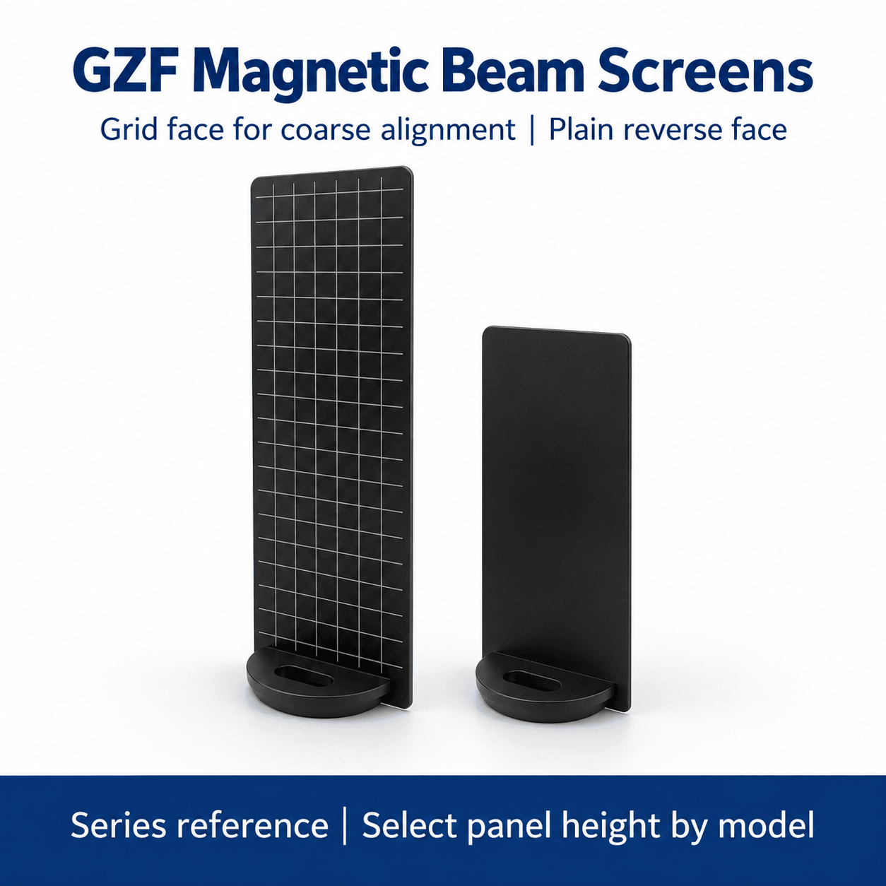 GZF Magnetic Alignment and Beam Screens — English reference illustration