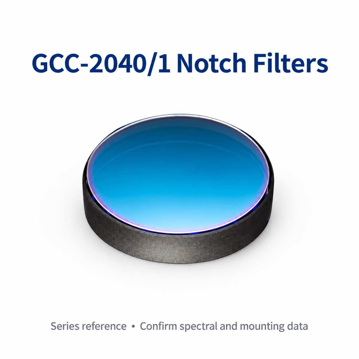 GCC-2040/1 Notch Filters — English reference illustration