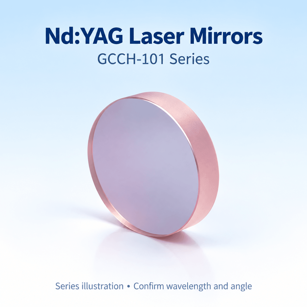 GCCH-101 Nd:YAG Laser Mirrors — English reference illustration