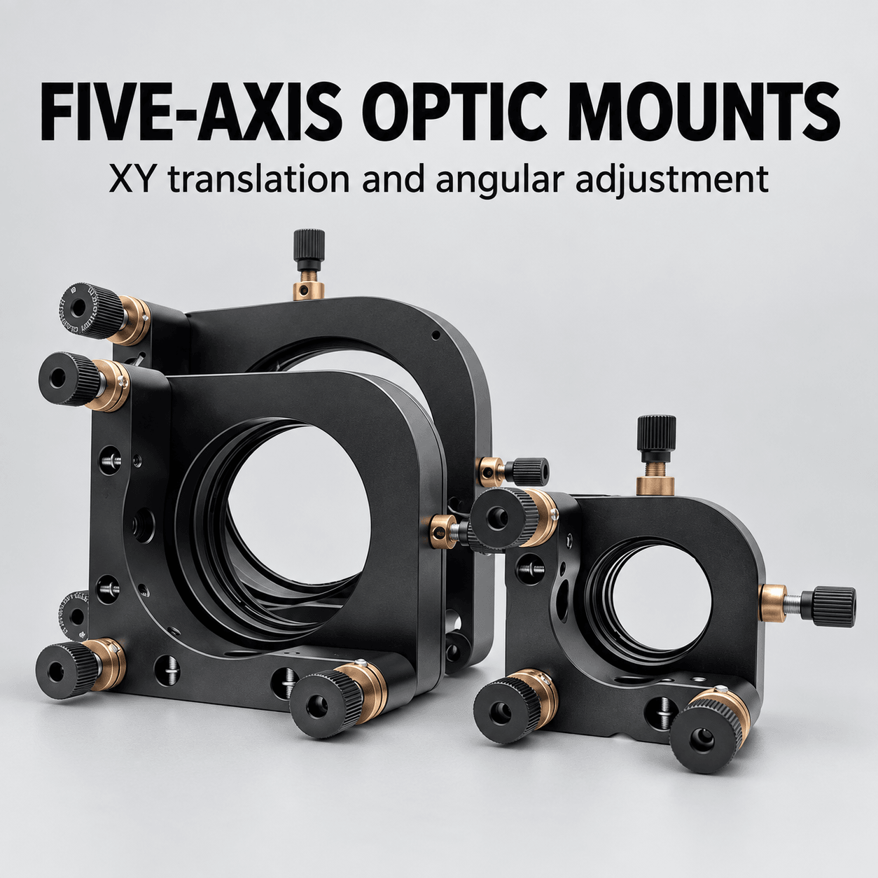 ZJP Five-Axis Optic Mounts — English reference illustration
