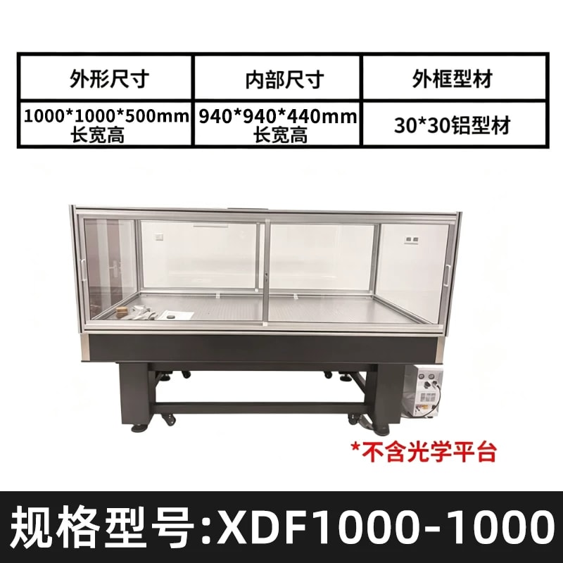 XDF 系列透明推拉门光学实验罩来源图片 5