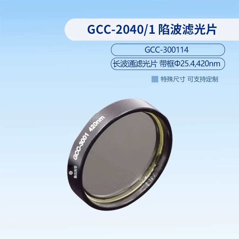 GCC-3001 系列带框长波通滤光片来源图片 6