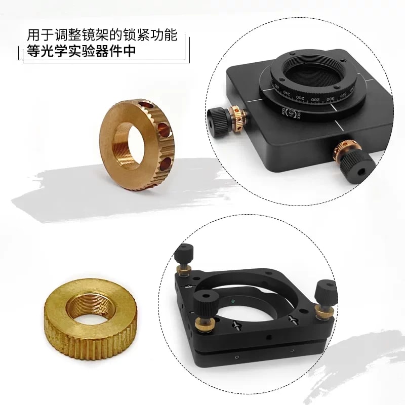 DXJ M3–M12 × 0.25 铜制细牙锁紧螺母来源图片 3