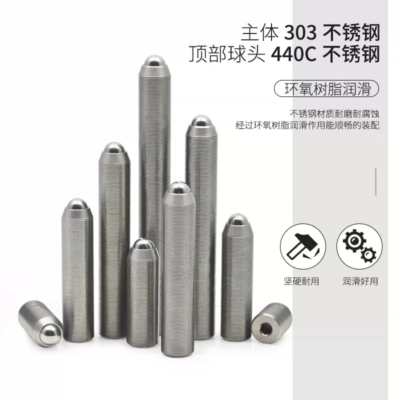 DXS 系列 M6 × 0.25 细牙调节螺钉来源图片 3