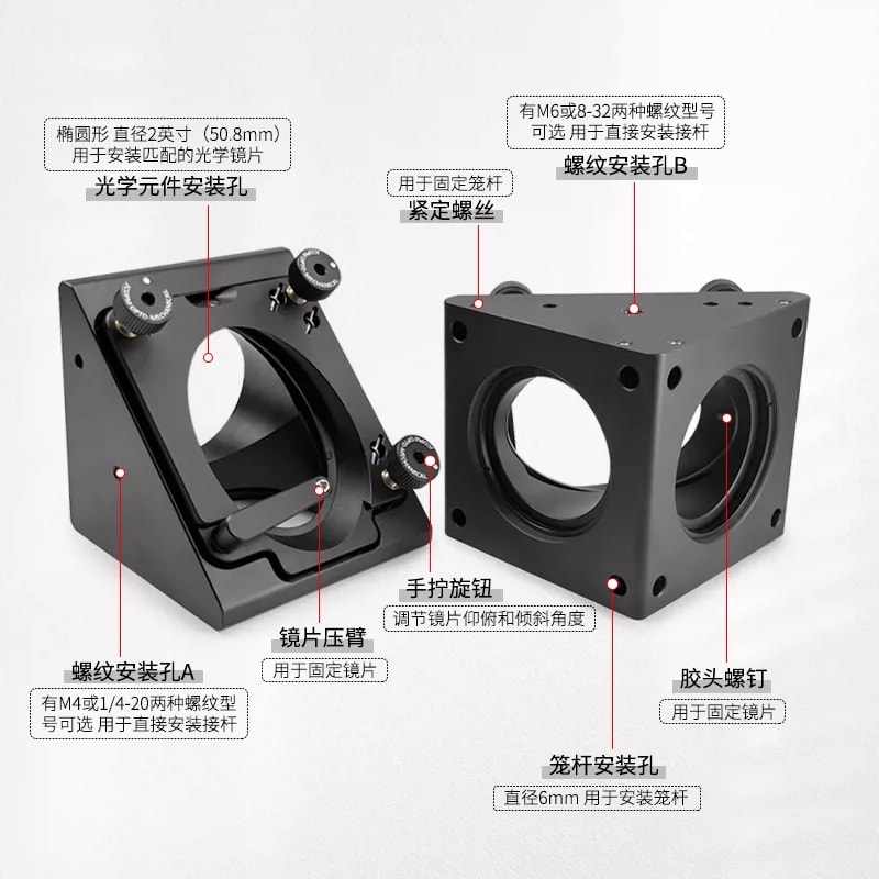 L60T-T 系列 60 mm 笼式直角调整架来源图片 2
