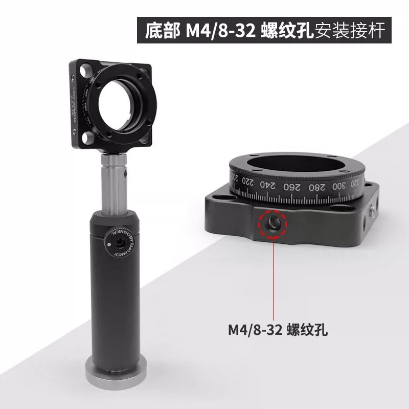 L30T-X 30 mm 笼式系统 360° 旋转安装座来源图片 3