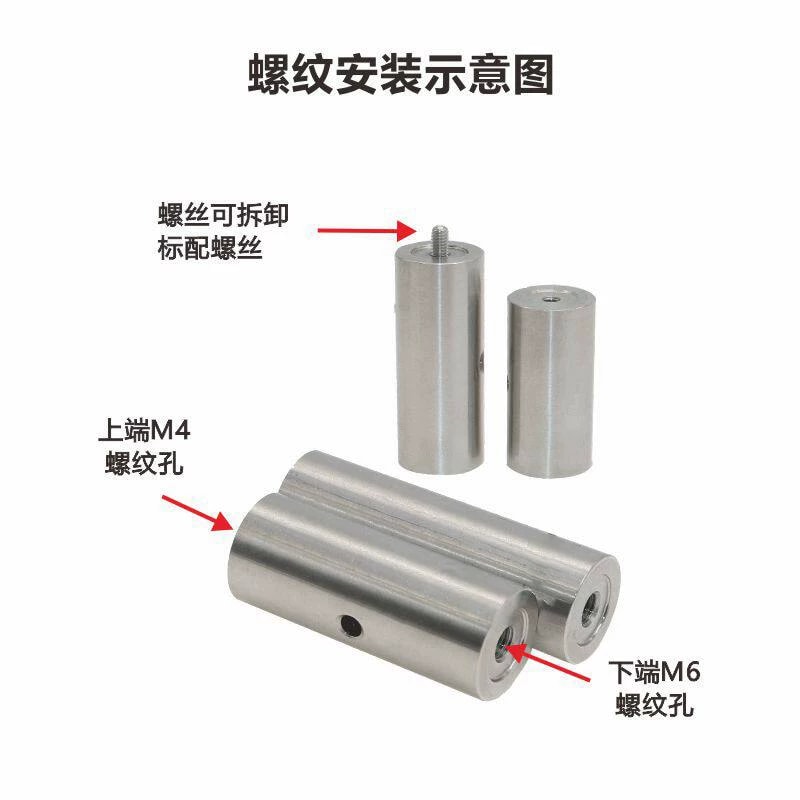 OMPS20 系列 Φ20 mm 不锈钢光学接杆来源图片 3